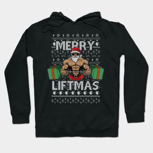 Merry Liftmas Christmas Xmas Fitmas Fitness Santa Holiday 7 Hoodie